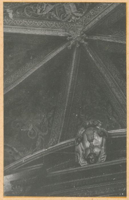 voûte du choeur, vue partielle