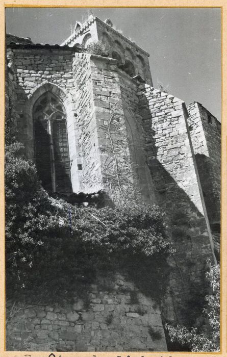 chevet, vue partielle