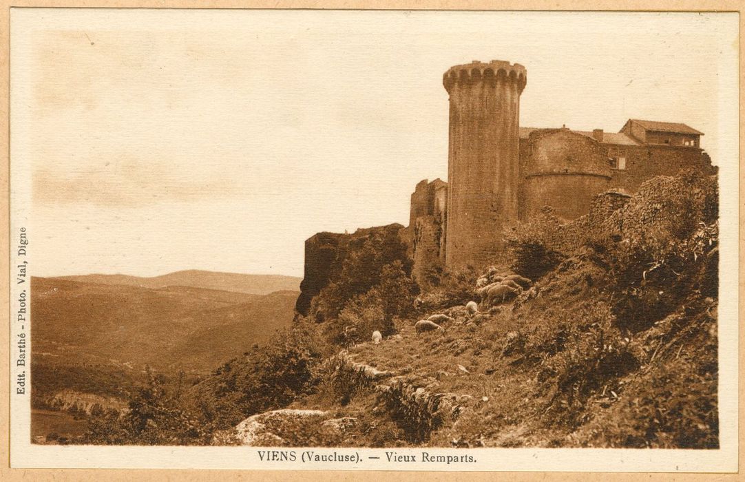 tour ronde d’angle, vue générale