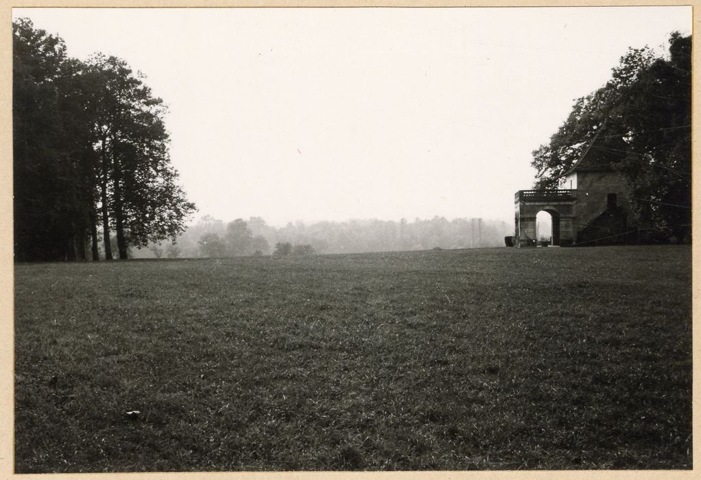 vue partielle du parc