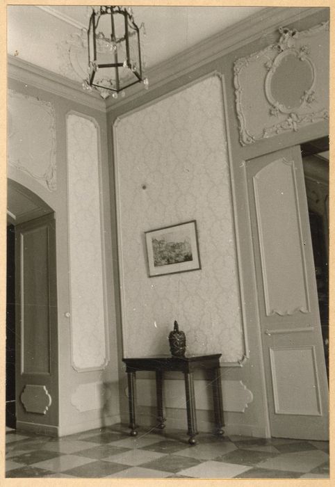 vestibule d’entrée, vue partielle