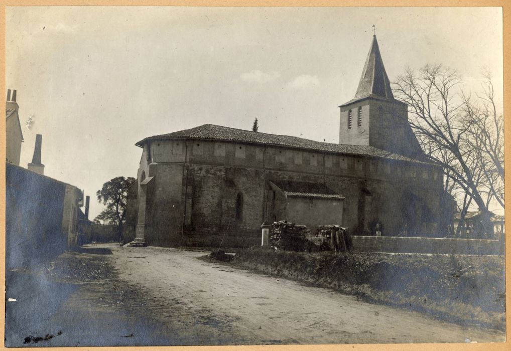 façade latérale nord