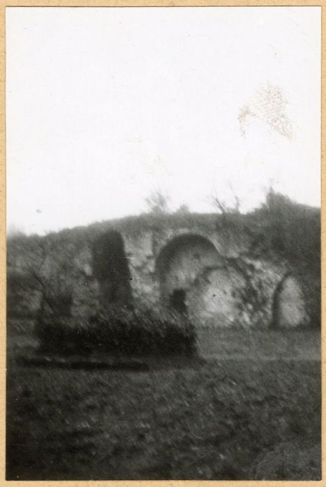 vue partielle des ruines