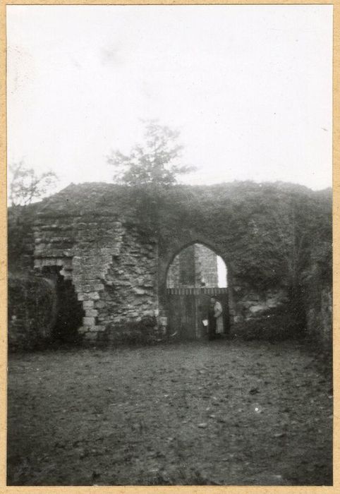 vue partielle des ruines