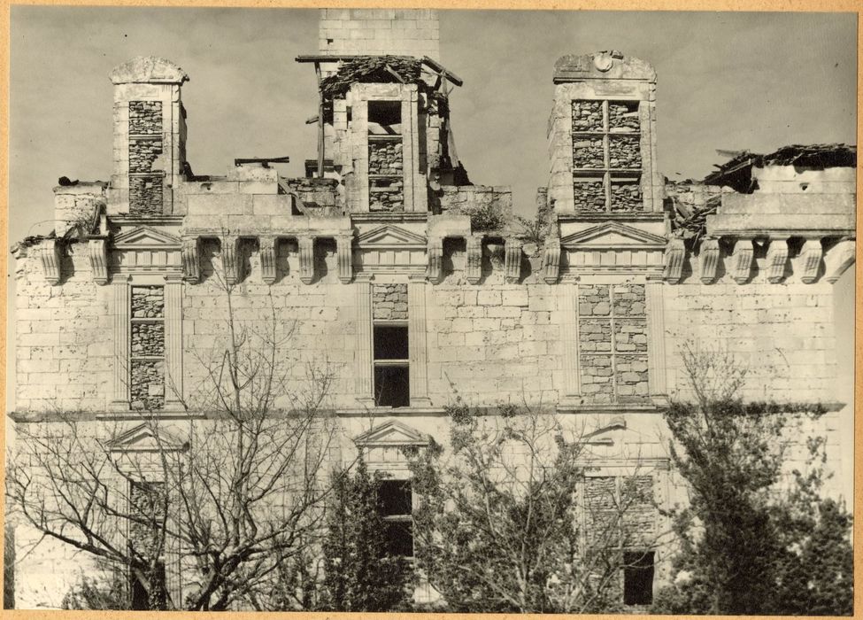 vue partielle des ruines