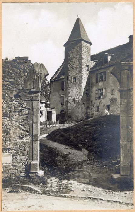 façade nord, vue partielle