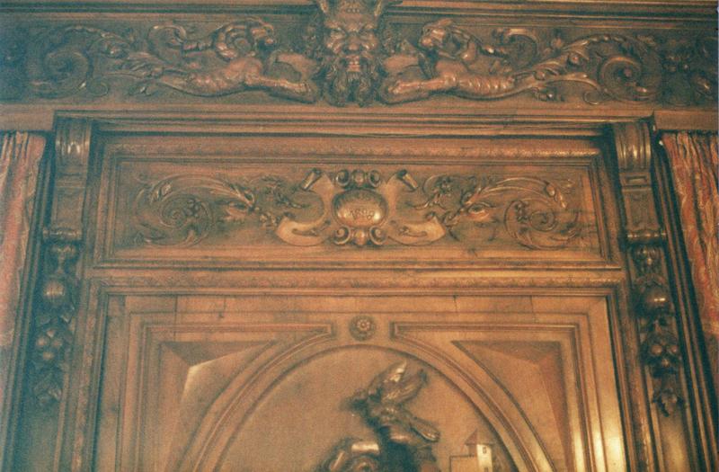 boiseries, détail d'altlante - © Ministère de la Culture (France), Médiathèque du patrimoine et de la photographie (objets mobiliers), tous droits réservés