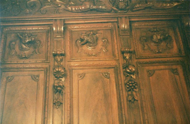 boiseries, détail d'altlante - © Ministère de la Culture (France), Médiathèque du patrimoine et de la photographie (objets mobiliers), tous droits réservés
