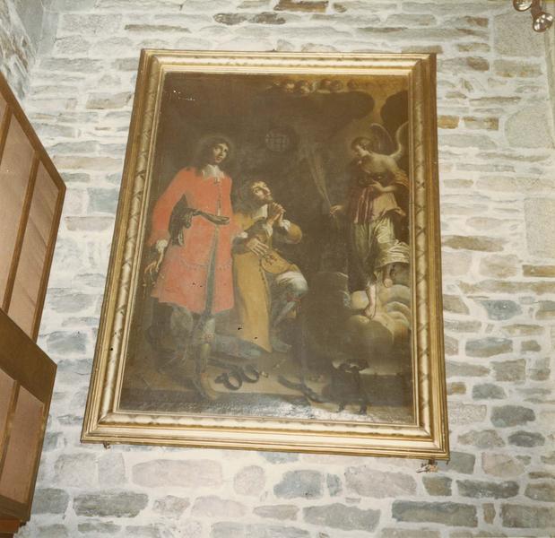 tableau, cadre : saint Crépin et saint Crépinien