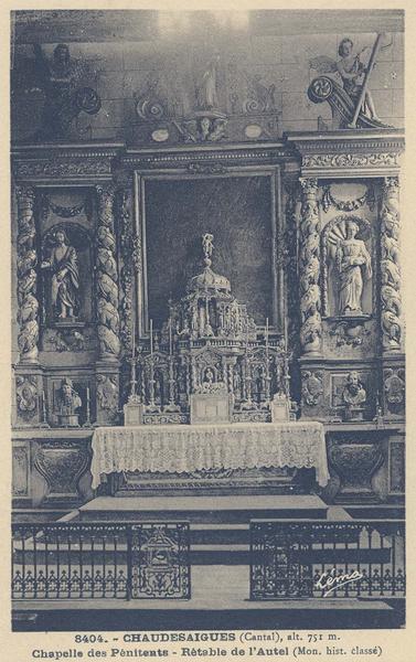 retable, vue d'ensemble