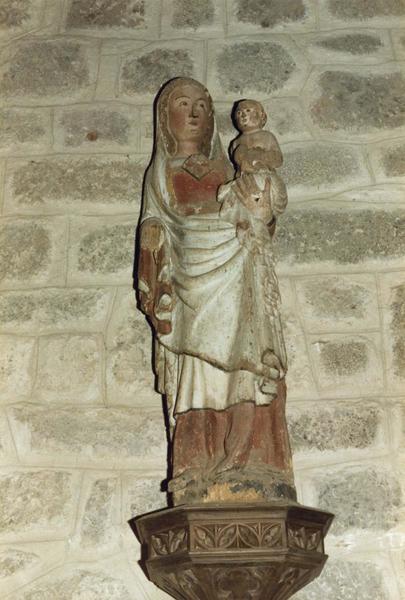 statue : Vierge à l'Enfant - © Ministère de la Culture (France), Médiathèque du patrimoine et de la photographie (objets mobiliers), tous droits réservés