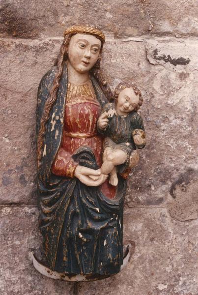 statue : Vierge à l'Enfant