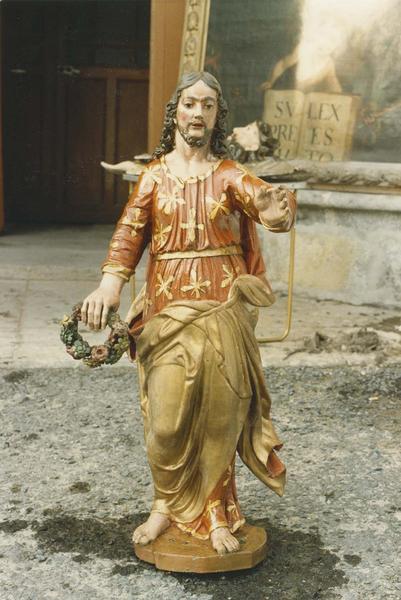 retable, tabernacle du maître-autel, Christ en position