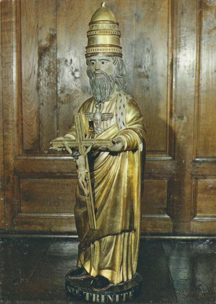 groupe sculpté : la Trinité - © Ministère de la Culture (France), Médiathèque du patrimoine et de la photographie (objets mobiliers), tous droits réservés