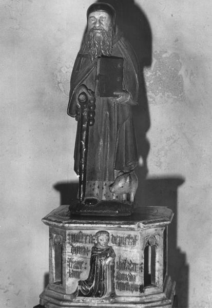 groupe sculpté : saint Antoine - © Ministère de la Culture (France), Médiathèque du patrimoine et de la photographie (objets mobiliers), tous droits réservés