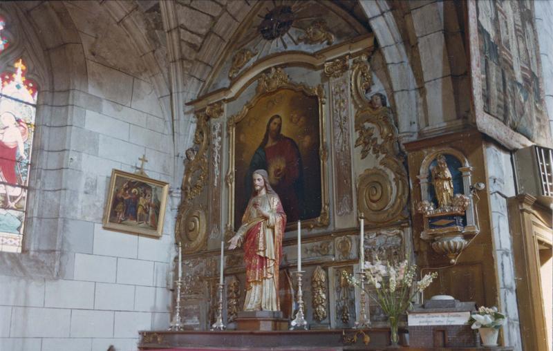 retable, tableau, Le Christ, vue générale