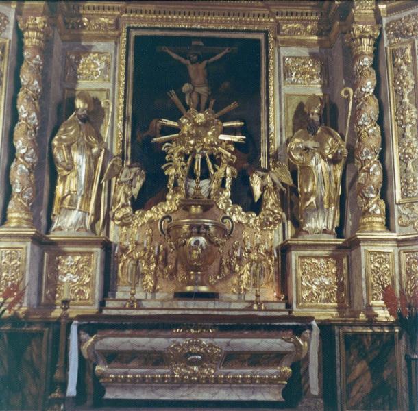 retable du maître-autel, détail