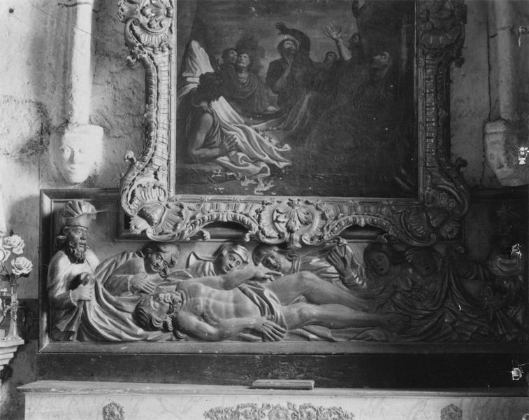 bas-relief : la mise au tombeau - © Ministère de la Culture (France), Médiathèque du patrimoine et de la photographie (objets mobiliers), tous droits réservés