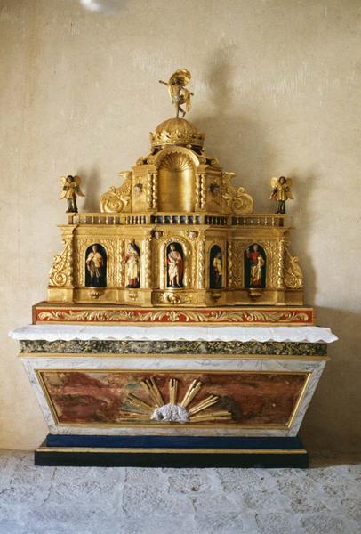 retable, vue de l'ensemble - © Ministère de la Culture (France), Médiathèque du patrimoine et de la photographie (objets mobiliers), tous droits réservés