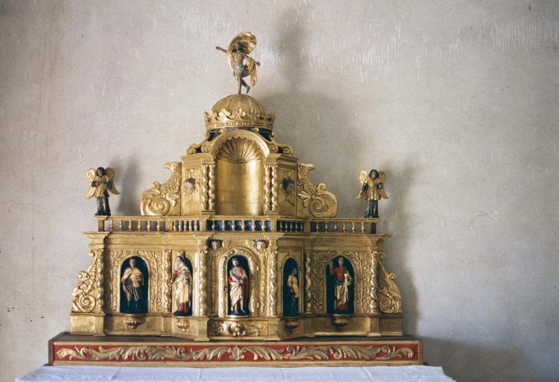 retable, vue de l'ensemble - © Ministère de la Culture (France), Médiathèque du patrimoine et de la photographie (objets mobiliers), tous droits réservés