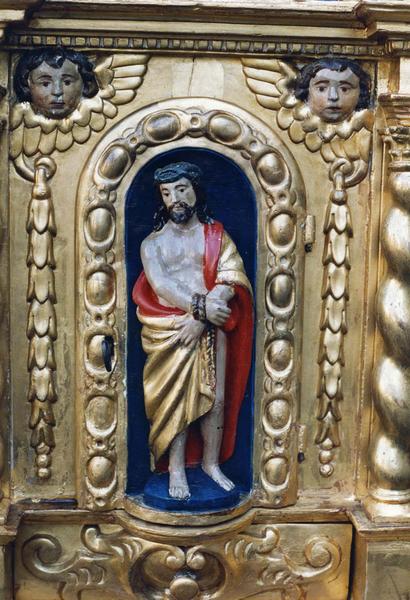 retable, le Christ aux liens - © Ministère de la Culture (France), Médiathèque du patrimoine et de la photographie (objets mobiliers), tous droits réservés