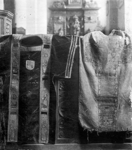 chasuble, chape, vue générale