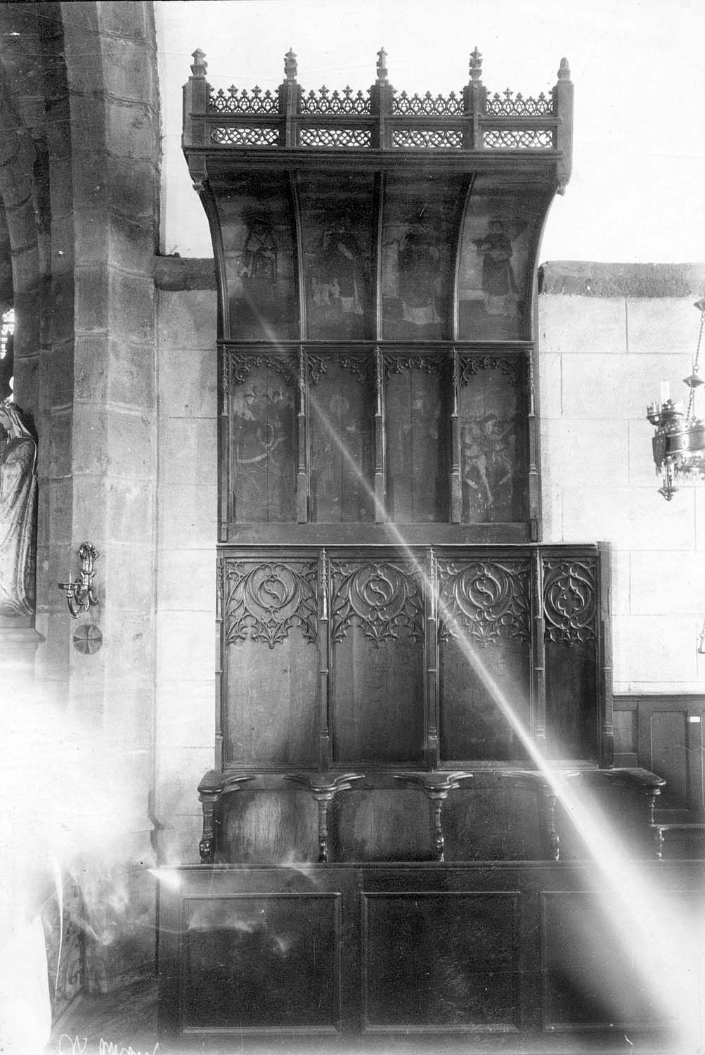 stalles, vue générale
