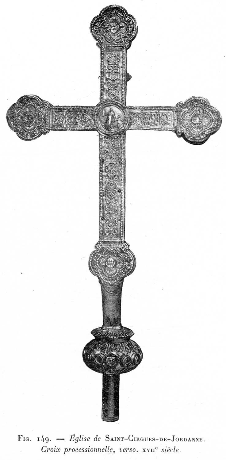 croix de procession, vue générale