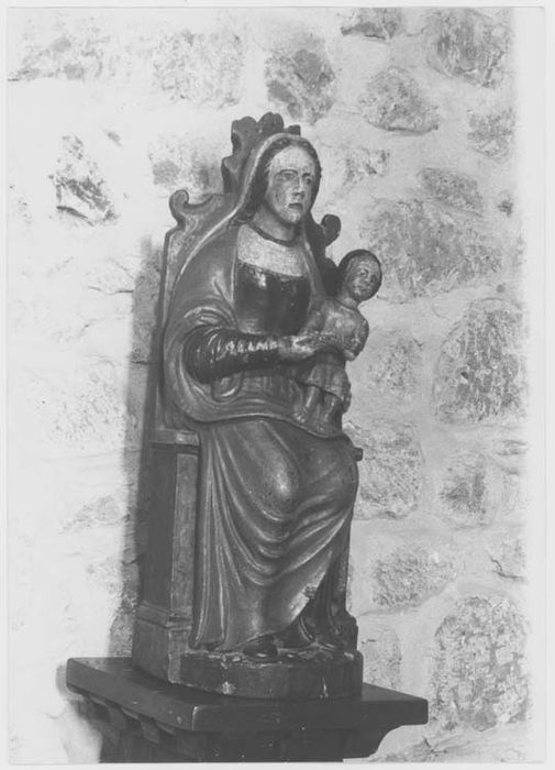 statue (statuette) : Vierge à l'Enfant