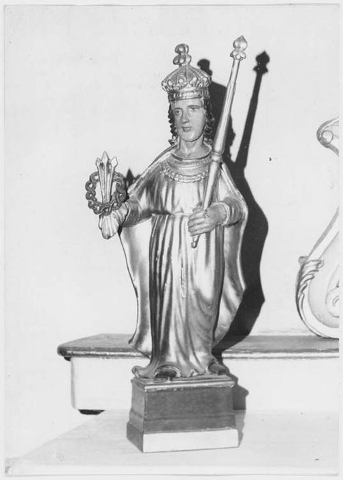 statue (statuette) : Saint Louis