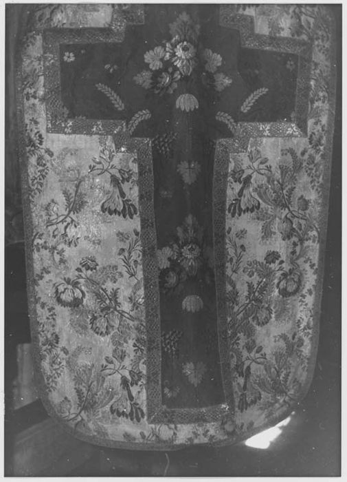 Chasuble et voile de calice