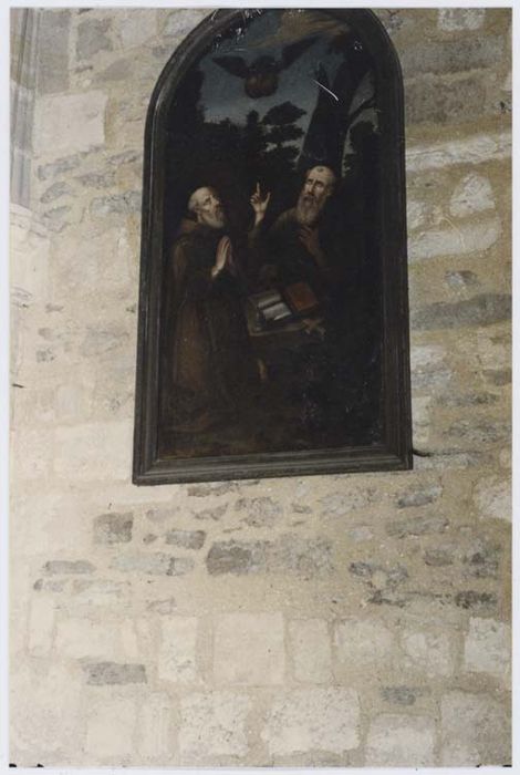 Tableau : Saint Benoît et saint Jérôme