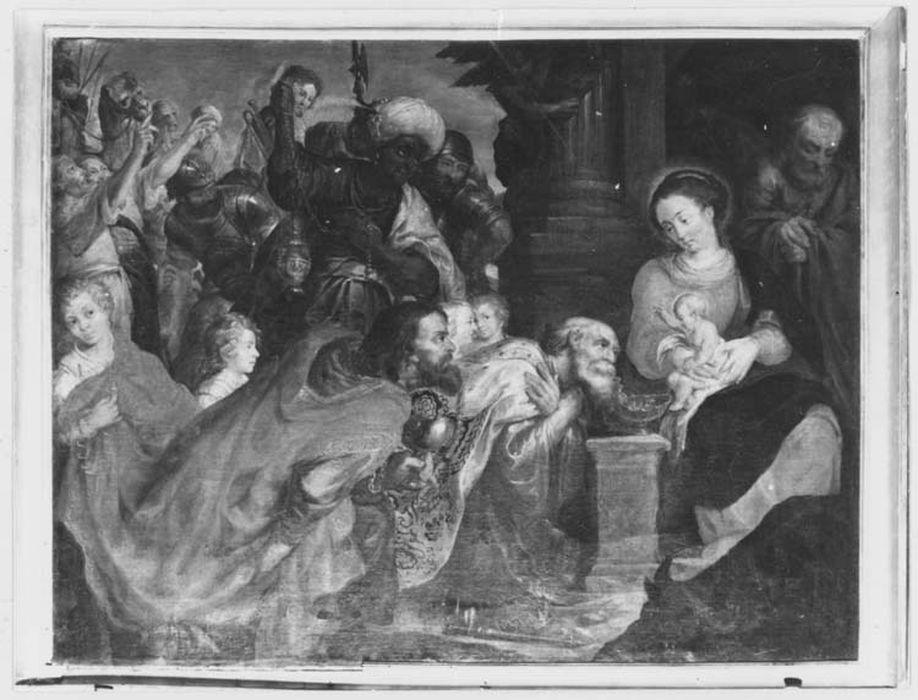 tableau : Adoration des Mages