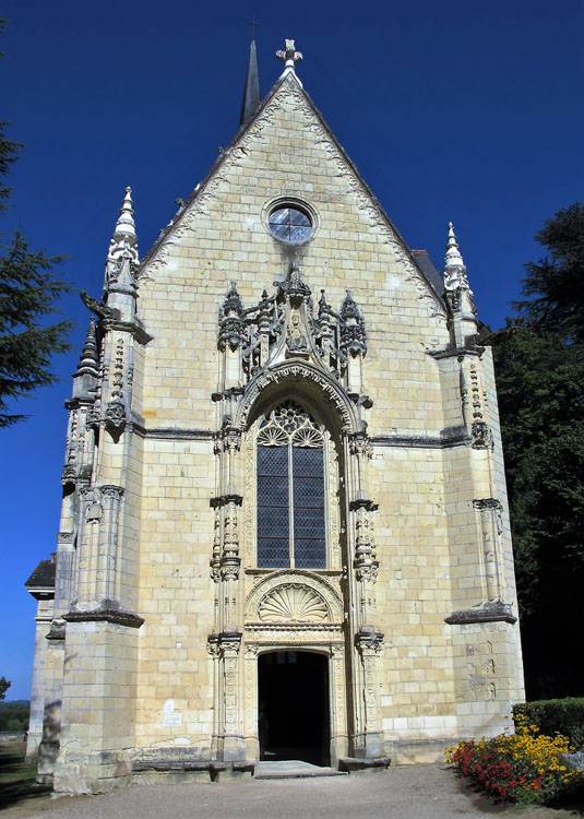 Chapelle : façade d'entrée