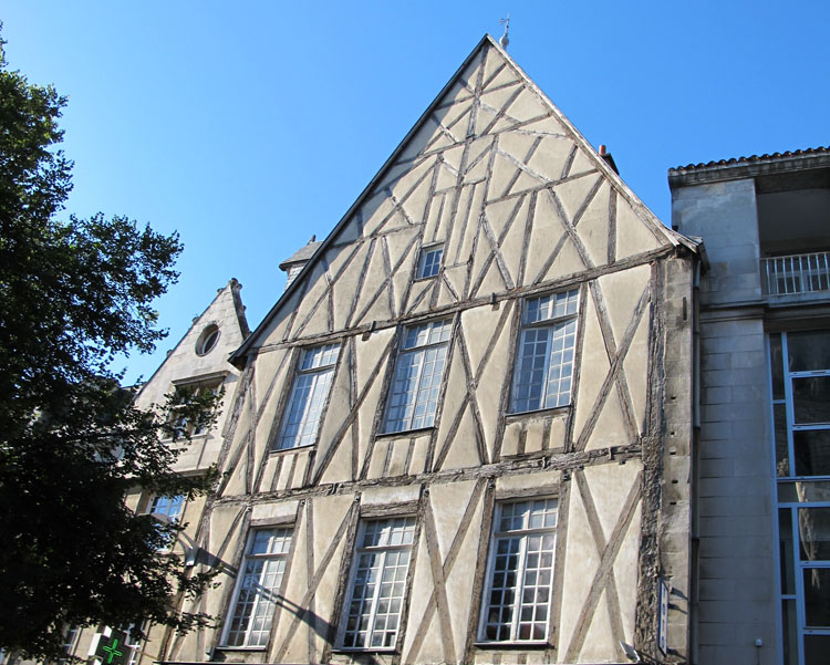 Façade à pignon