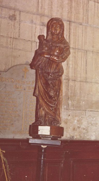 Statue : Vierge dite Notre-Dame du Palet