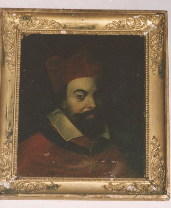 tableau : portrait de cardinal