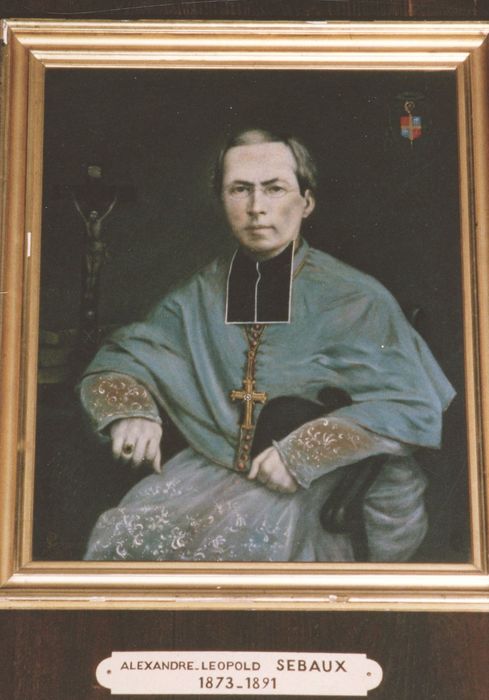 tableau : portrait de monseigneur Alexandre Léopold SEBAUX, évêque d'Angoulême