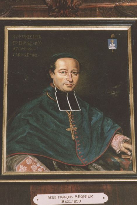 tableau : portrait de monseigneur René François Régnier