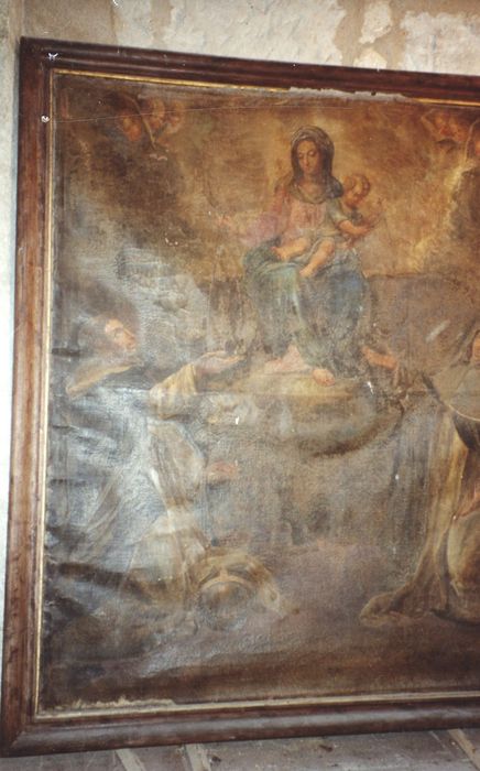 peinture : Vierge à l'Enfant entourée de saint Dominique et de sainte Catherine de Sienne - © Ministère de la Culture (France), Médiathèque du patrimoine et de la photographie, diffusion RMN-GP