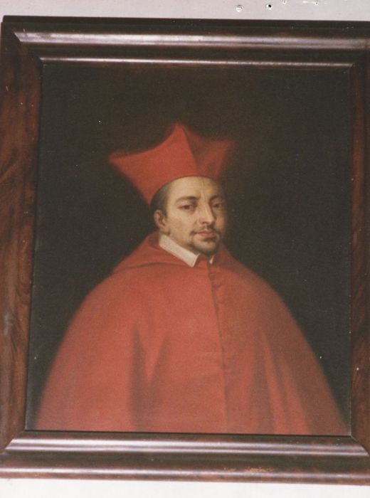 tableau : portrait d'un cardinal