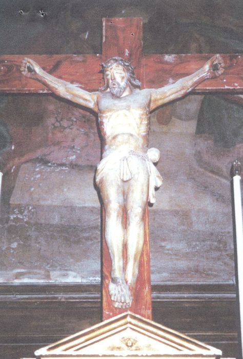 croix : Christ en croix (photocopie numérisée) 