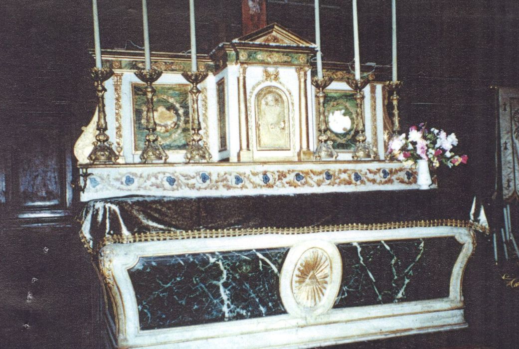 maître-autel, tabernacle (photocopie numérisée) 