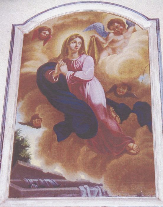 Tableau et cadre : Résurrection de la Vierge