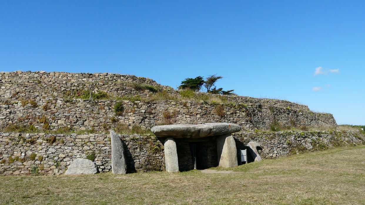 Dolmen du Petit-Mont : Vue générale du site