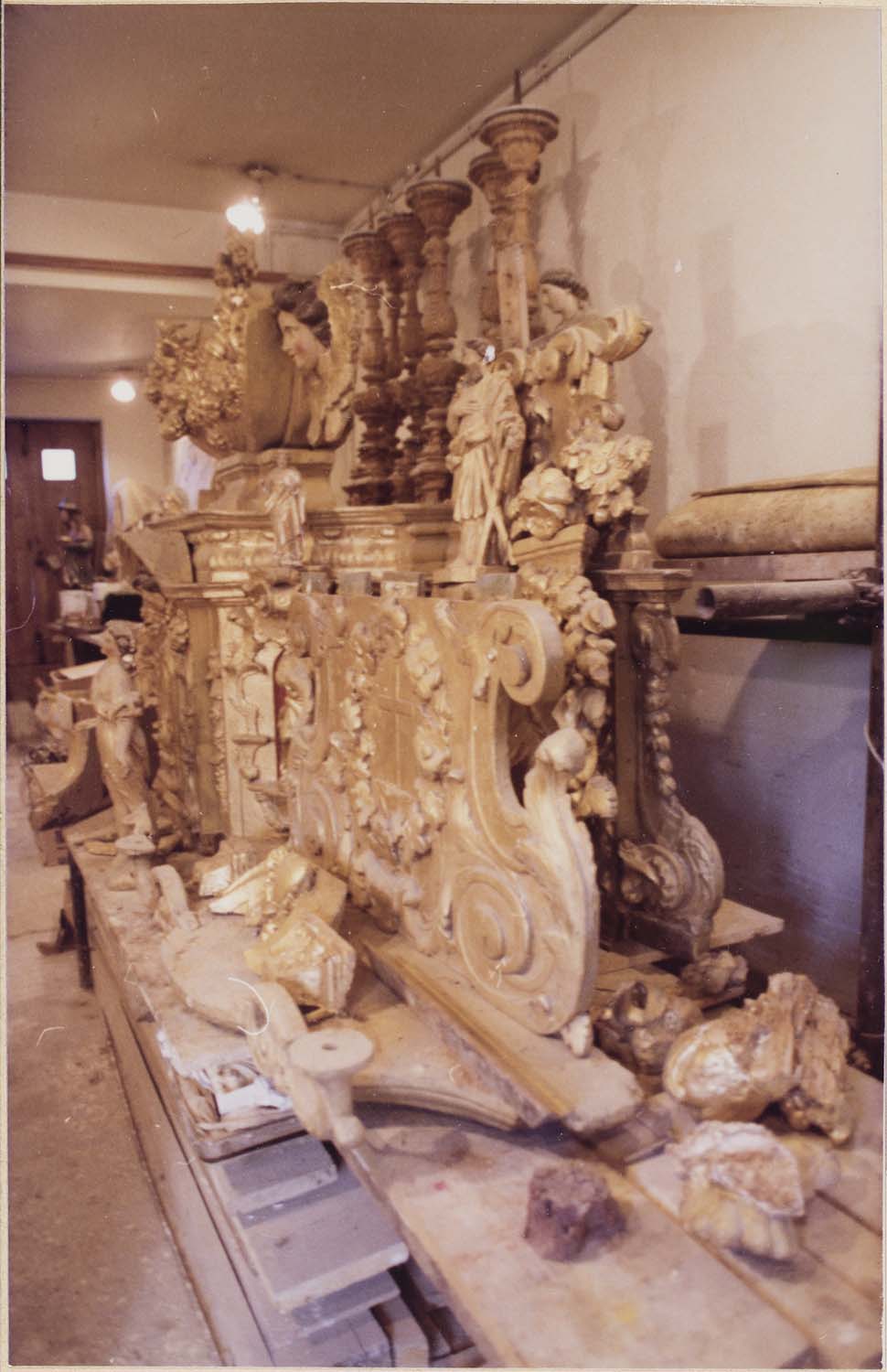 tabernacle, vue partielle