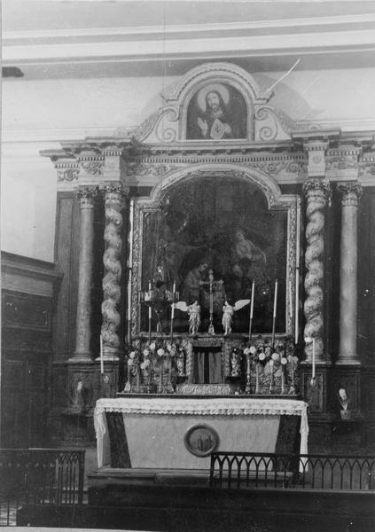 autel, retable et tabernacle, tableau d'autel
