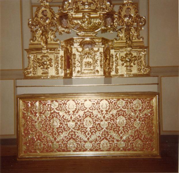 autel, retable, tabernacle