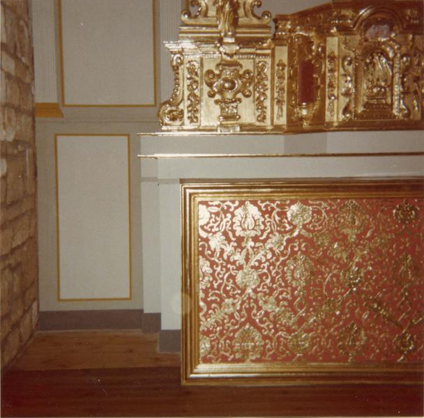 autel, retable, tabernacle