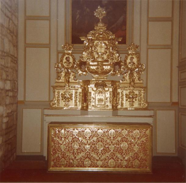 autel, retable, tabernacle, tableau : Notre-Dame et les saints de l'île d'Oléron